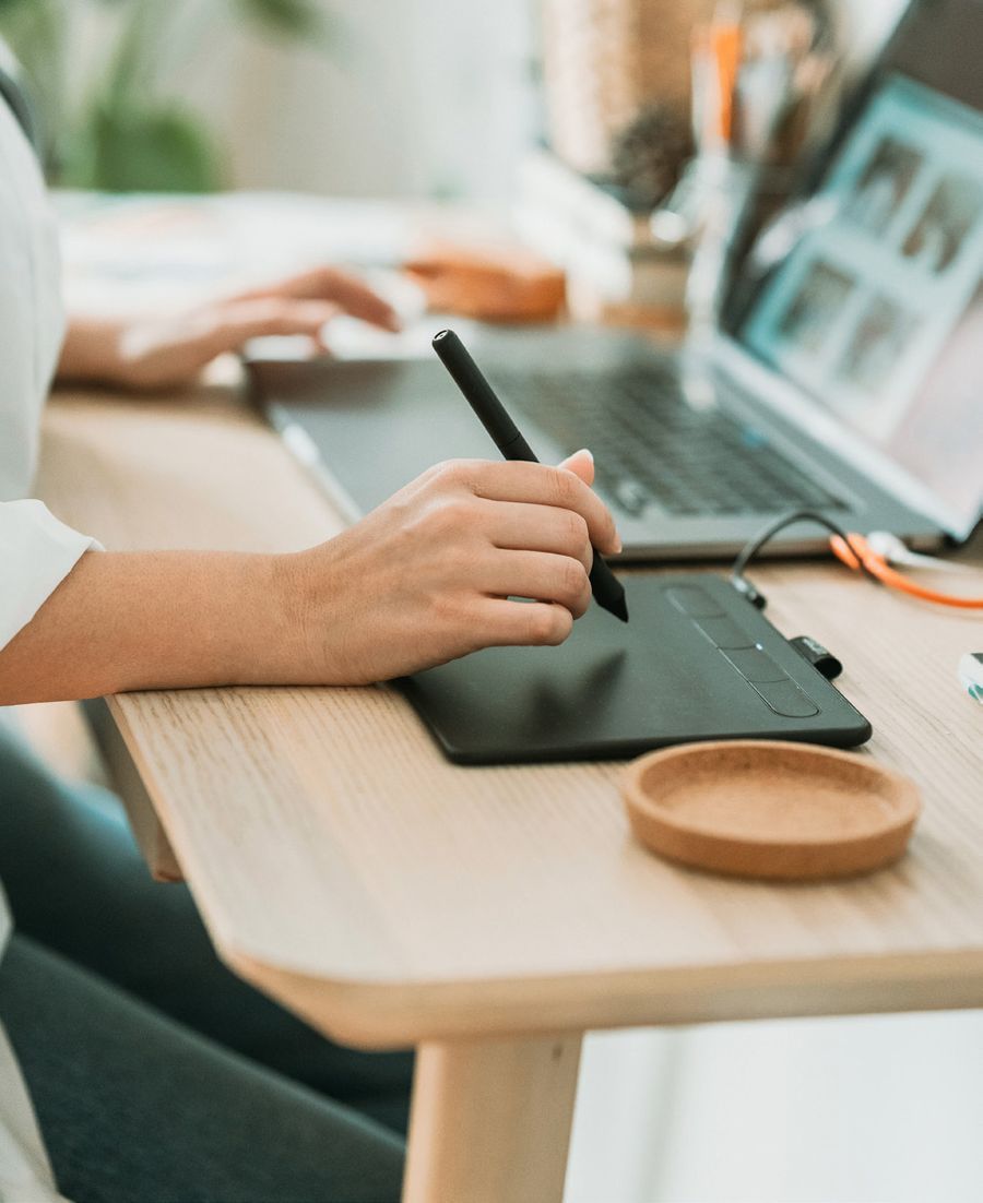 Développement produit sur tablette graphique